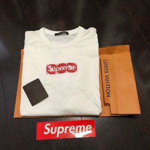Supreme x Louis Vuitton Tee, Size XL